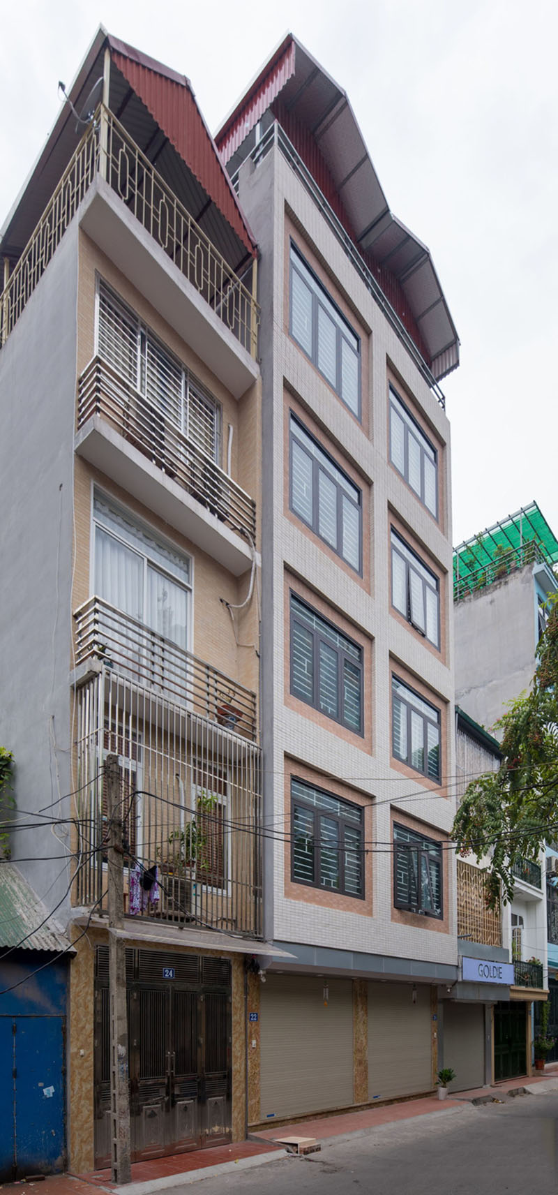 Nội thất nhà phố 5 tầng chi phí hấp dẫn