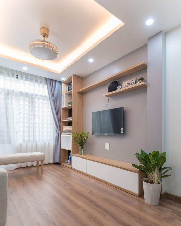 Nội thất nhà phố 5 tầng chi phí hấp dẫn