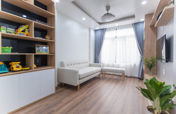 Nội thất nhà phố 5 tầng chi phí hấp dẫn
