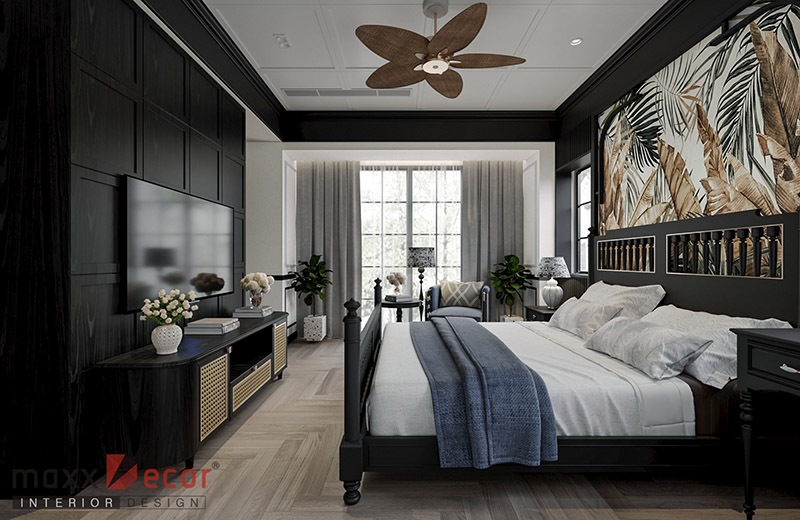10+ Thiết kế nội thất phòng ngủ indochine ấn tượng nhất năm