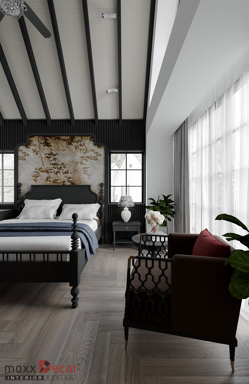 10+ Thiết kế nội thất phòng ngủ indochine ấn tượng nhất năm