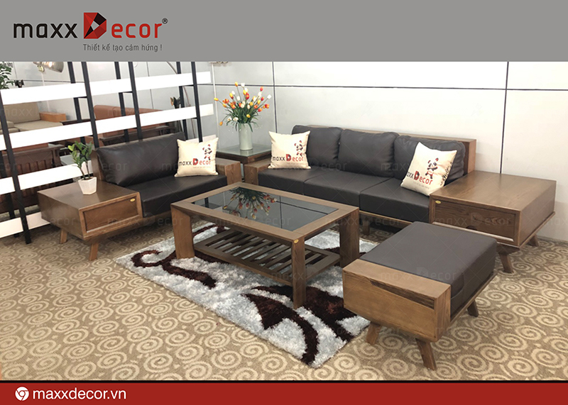 Mẫu sofa gỗ bán chạy nhất 2019