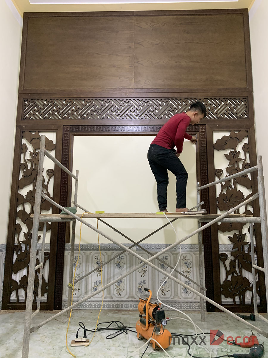Nội thất phòng thờ đẹp linh thiêng