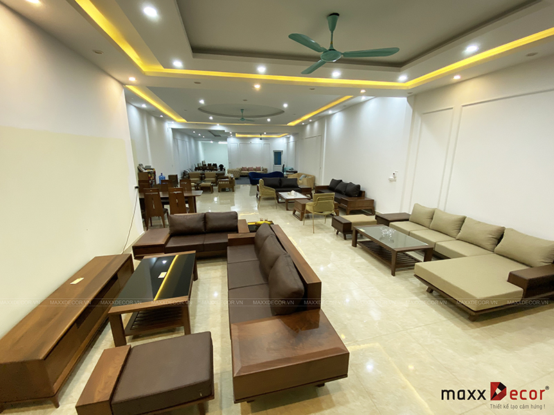 Hoàn thiện nội thất showroom Ninh Bình