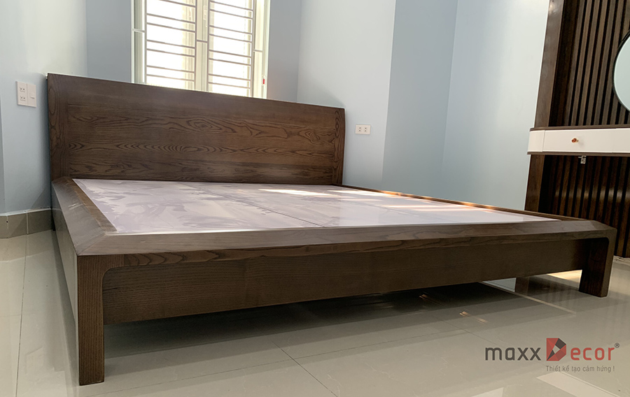 Bàn giao nội thất sofa - giường ngủ gỗ tự nhiên tại nhà khách Hải Phòng