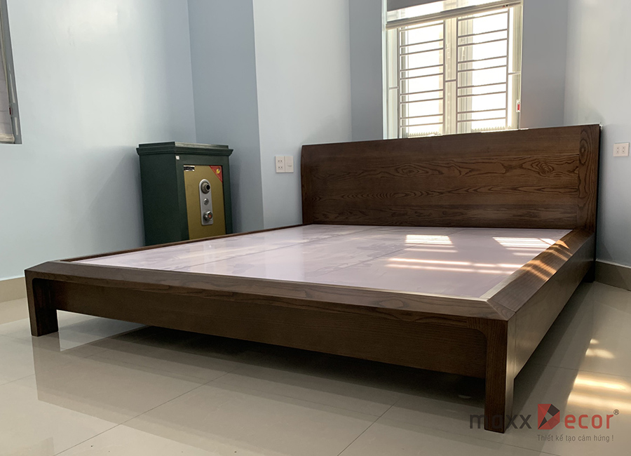 Bàn giao nội thất sofa - giường ngủ gỗ tự nhiên tại nhà khách Hải Phòng