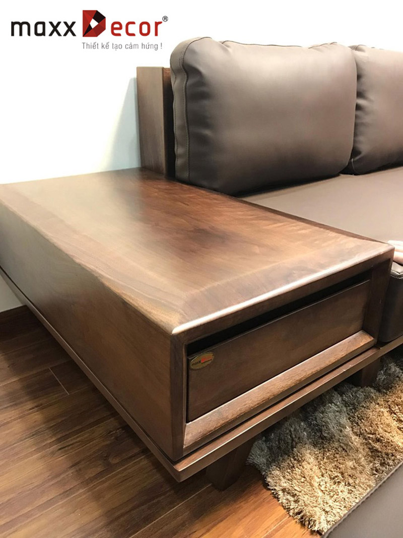 Mẫu sofa gỗ đẹp nhất hiện nay